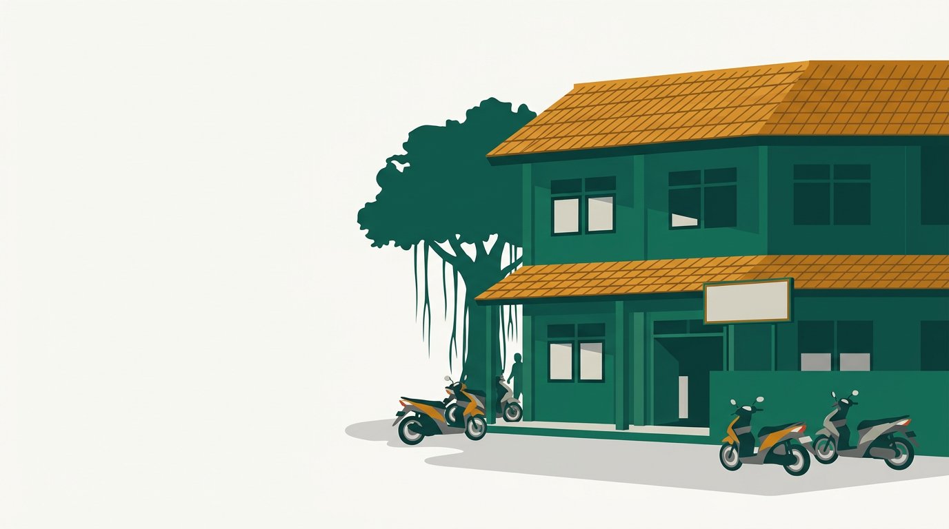 Ilustrasi suasana belajar di sebuah pusat kegiatan belajar masyarakat